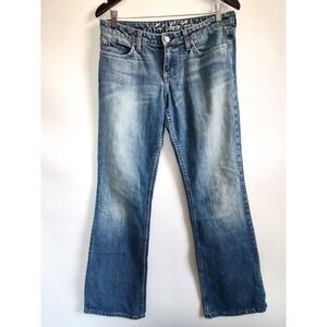 Vintage Juicy Couture Jeans 30 Low Rise Bootcut Embroidered Pocket Y2K USA